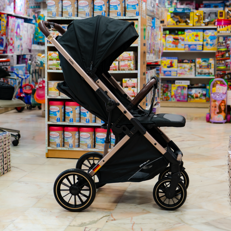 Poussette réversible avec couvre-jambes – 6530B PRO – Kidilo