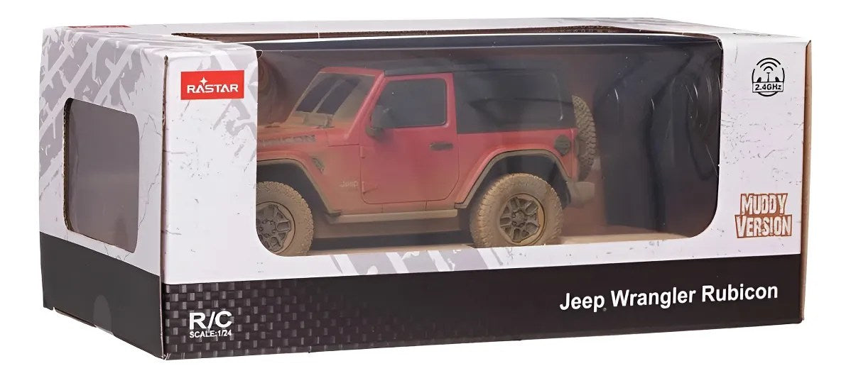 Rastar RC Jeep Wrangler 1:14 Rouge