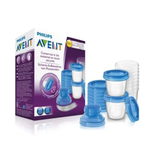 10 POTS DE CONSERVATION DE LAIT MATERNEL 180 ML