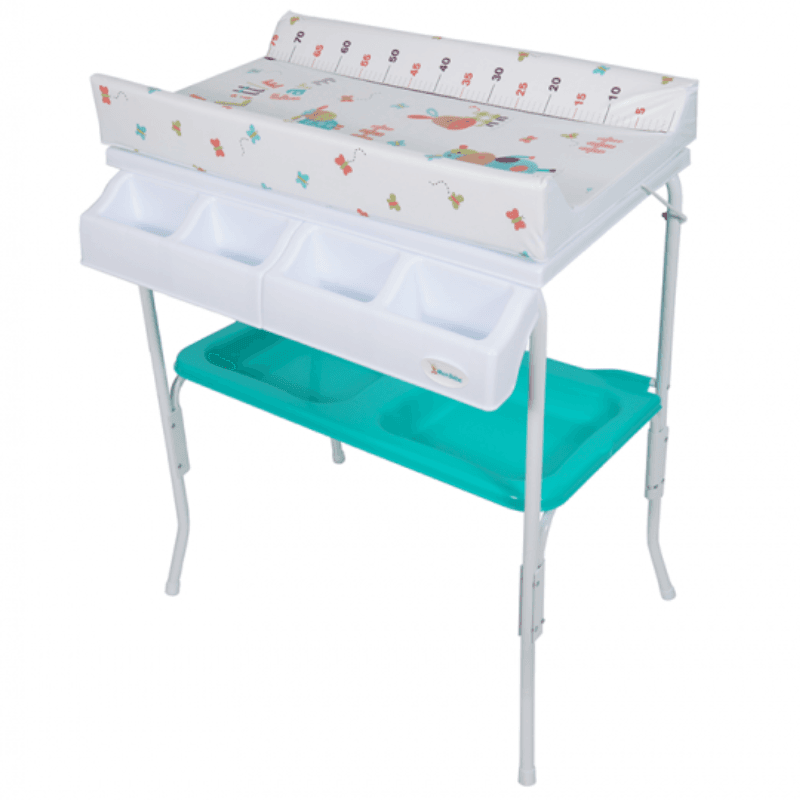 TABLE A LANGER 2 EN 1 BLEU -MON BEBE