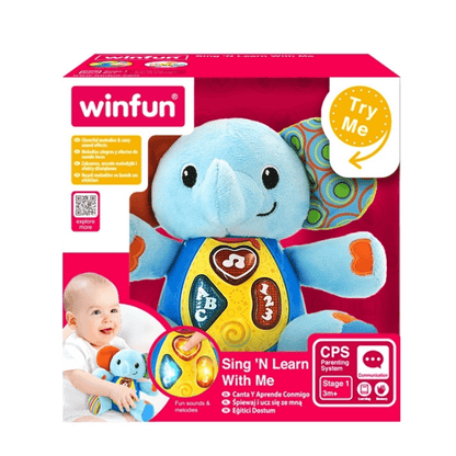 Hochet Eléphant 0M+ Winfun