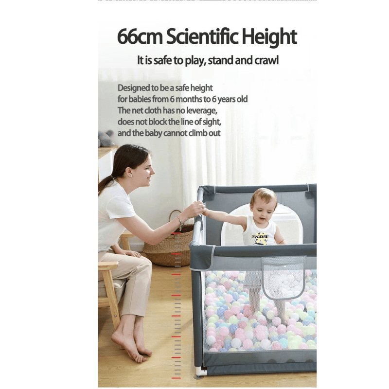 parc de jeux pour bébé de grande taille avec anti-collision-toimoys