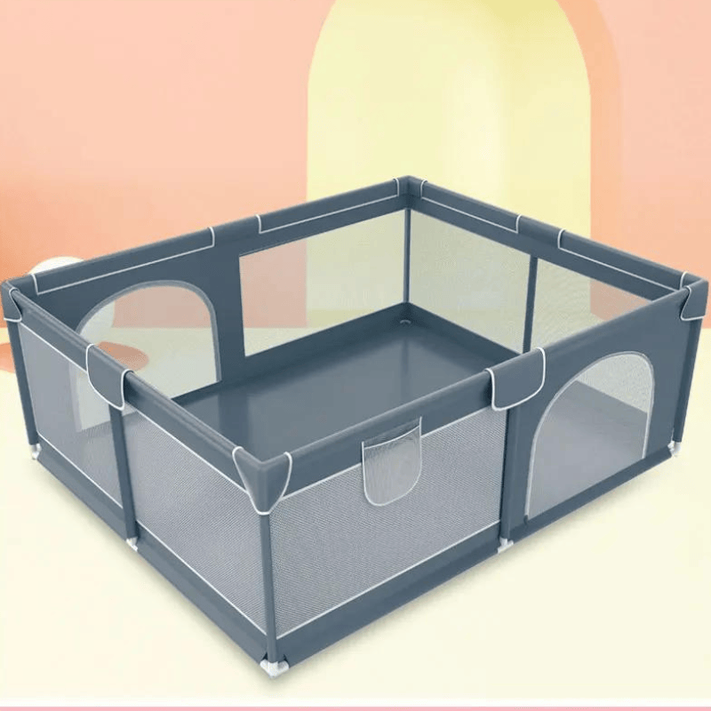parc de jeux pour bébé de grande taille avec anti-collision-toimoys