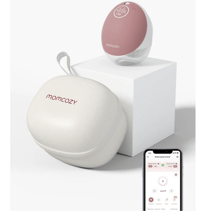 momcozy mobile flow™ tire-lait mains libres M9