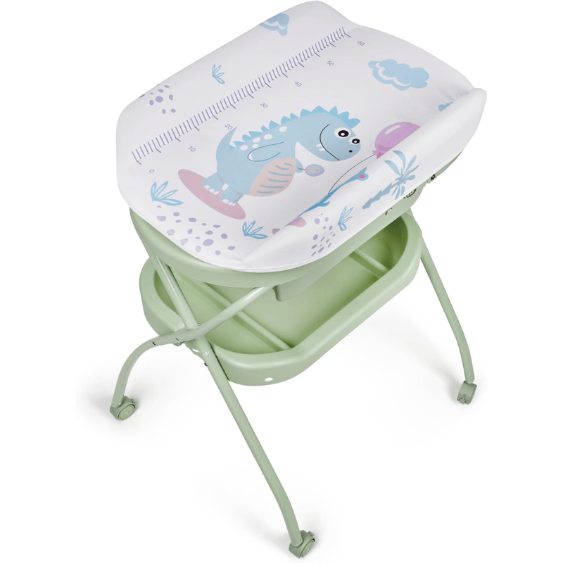 Baignoire et matelas à langer vert – Ms