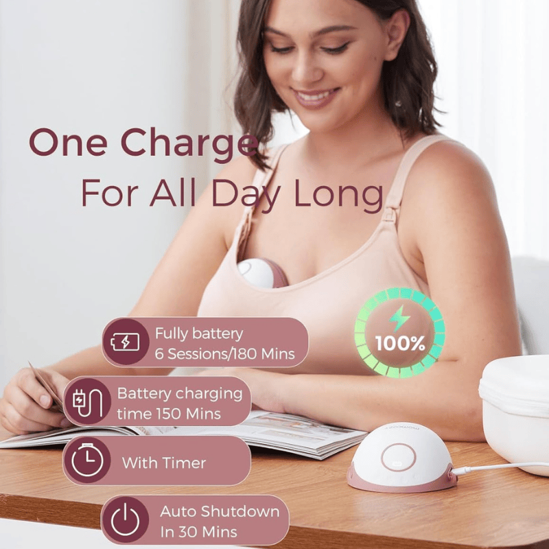 Tire-lait mains libres Momcozy M6 double