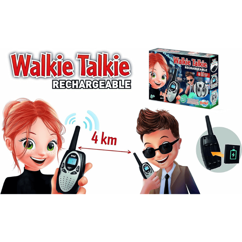 Buki – TW02 – Walkie talkie rechargeable