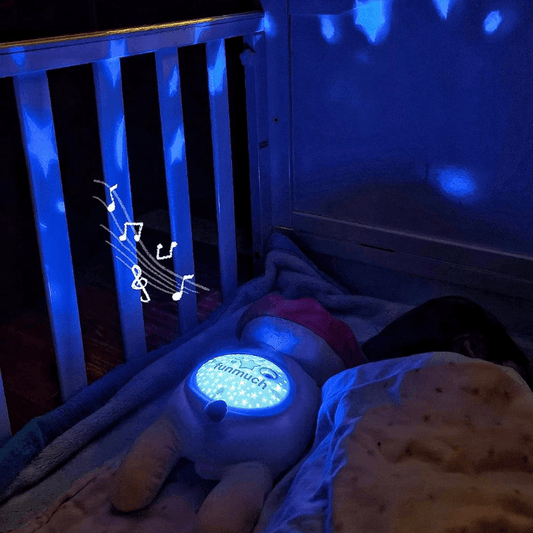 Projecteur d’étoiles avec machine à bruit blanc Lion