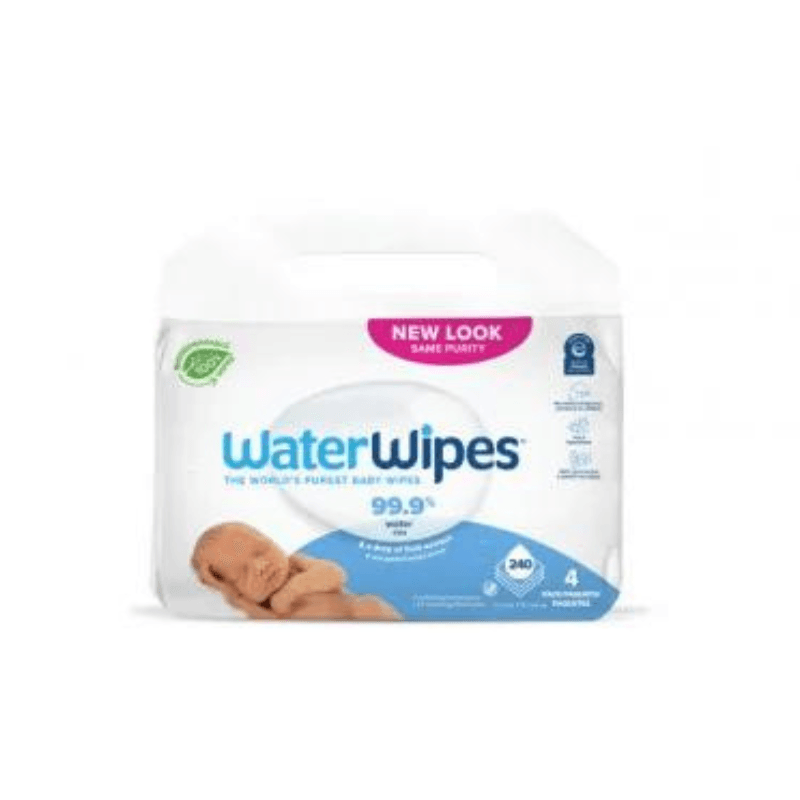 Lingettes WaterWipes Classiques Value Pack 4×60
