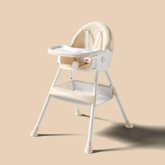 Chaise haute évolutive 5-en-1 kidilo-beige