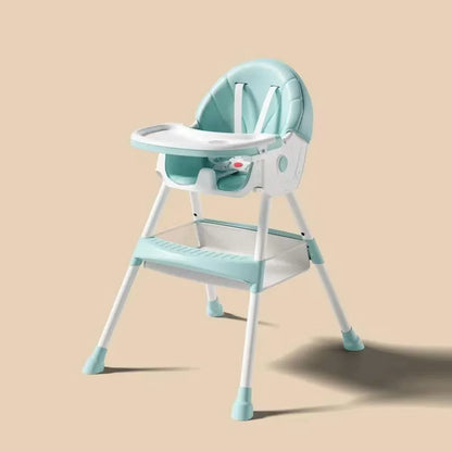Chaise haute évolutive 5-en-1 kidilo-vert