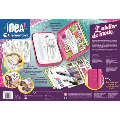 Atelier de mode : Coffret créatif – Clementoni