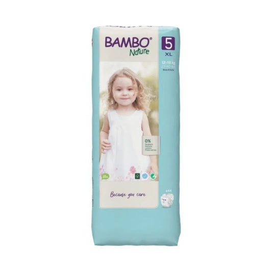 BAMBO NATURE COUCHES T5 12-22 KG / 44 COUCHES