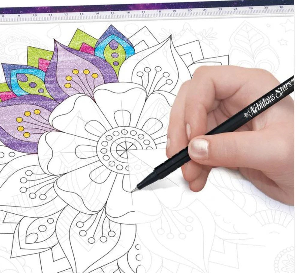 Bloc de Lumière pour Traçage et Coloriage – Nebulous Stars