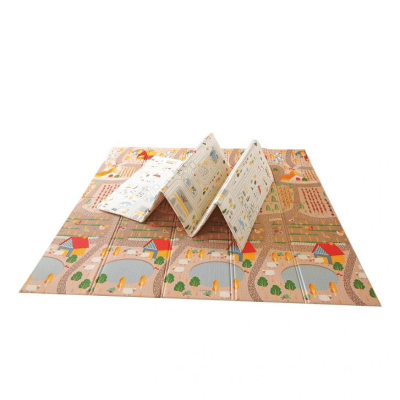 TAPIS DE JEU FERME-VILLE 120X180 ASALVO