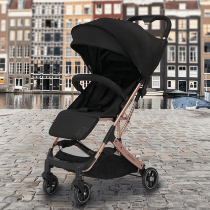 Poussette dorée d’Amsterdam – ASALVO