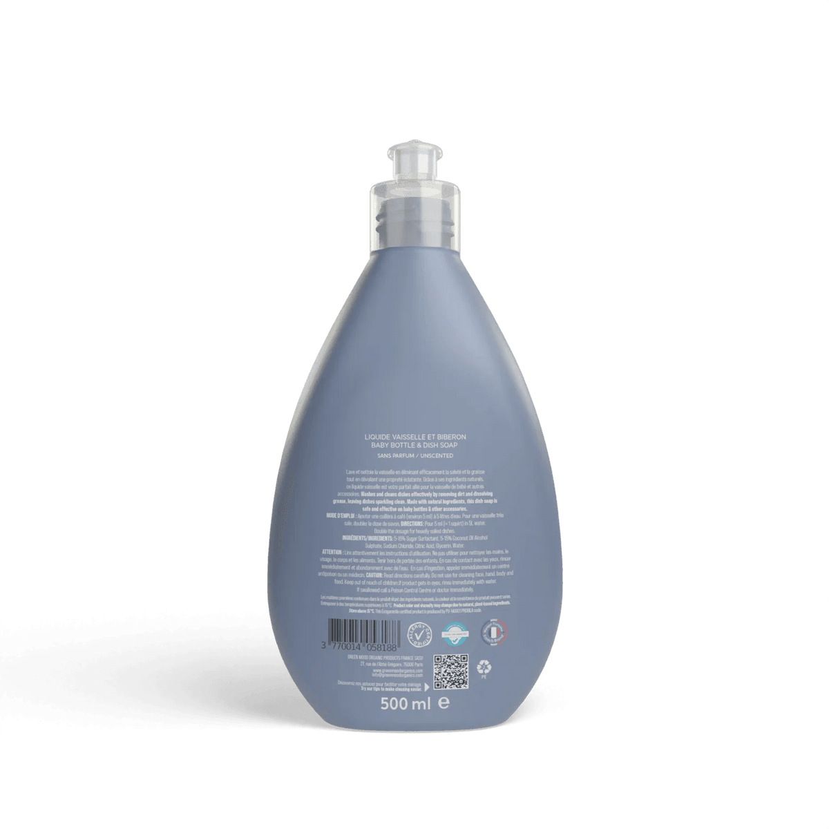 Green Mood Liquide Vaisselle et Biberon 500 ml