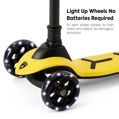 Trottinette enfant Lamborghini JAUNE