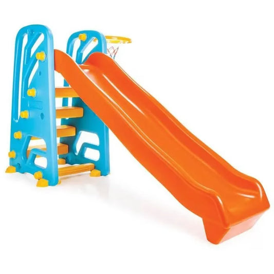 Toboggan Ondulé à Échelle avec Panier de Basket – Pilsan