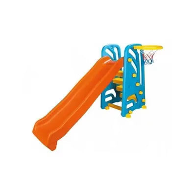 Toboggan Ondulé à Échelle avec Panier de Basket – Pilsan