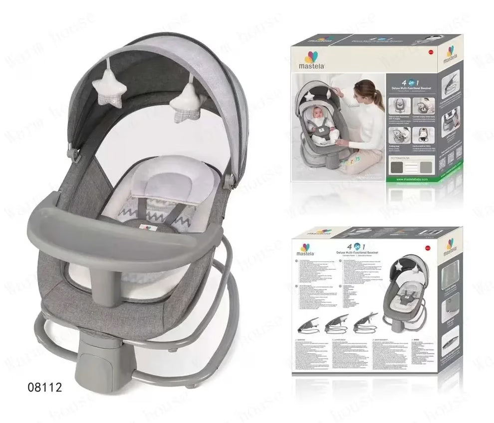 Balançoire électrique pour bébé 4en1 – Mastela