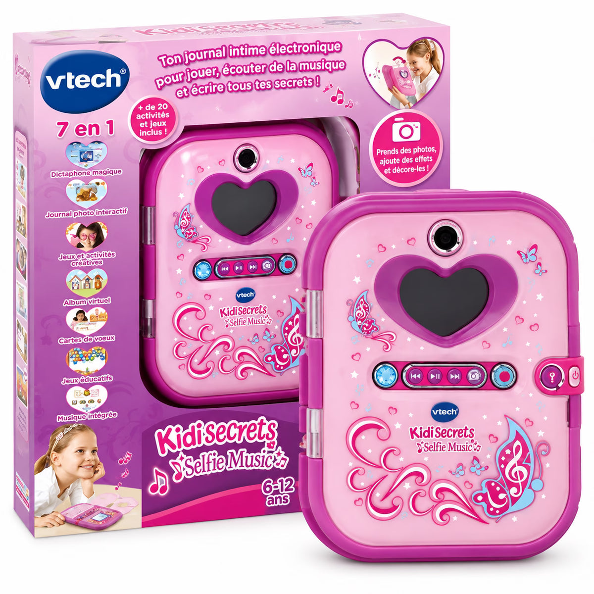 KIDISECRET SELFIE MUSIC ROSE-VTECH