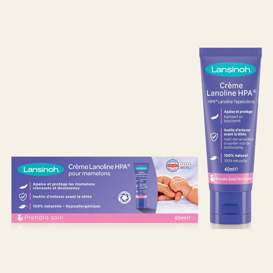 Crème Lansinoh à la Lanoline HPA® – Soins mamelons 40ml