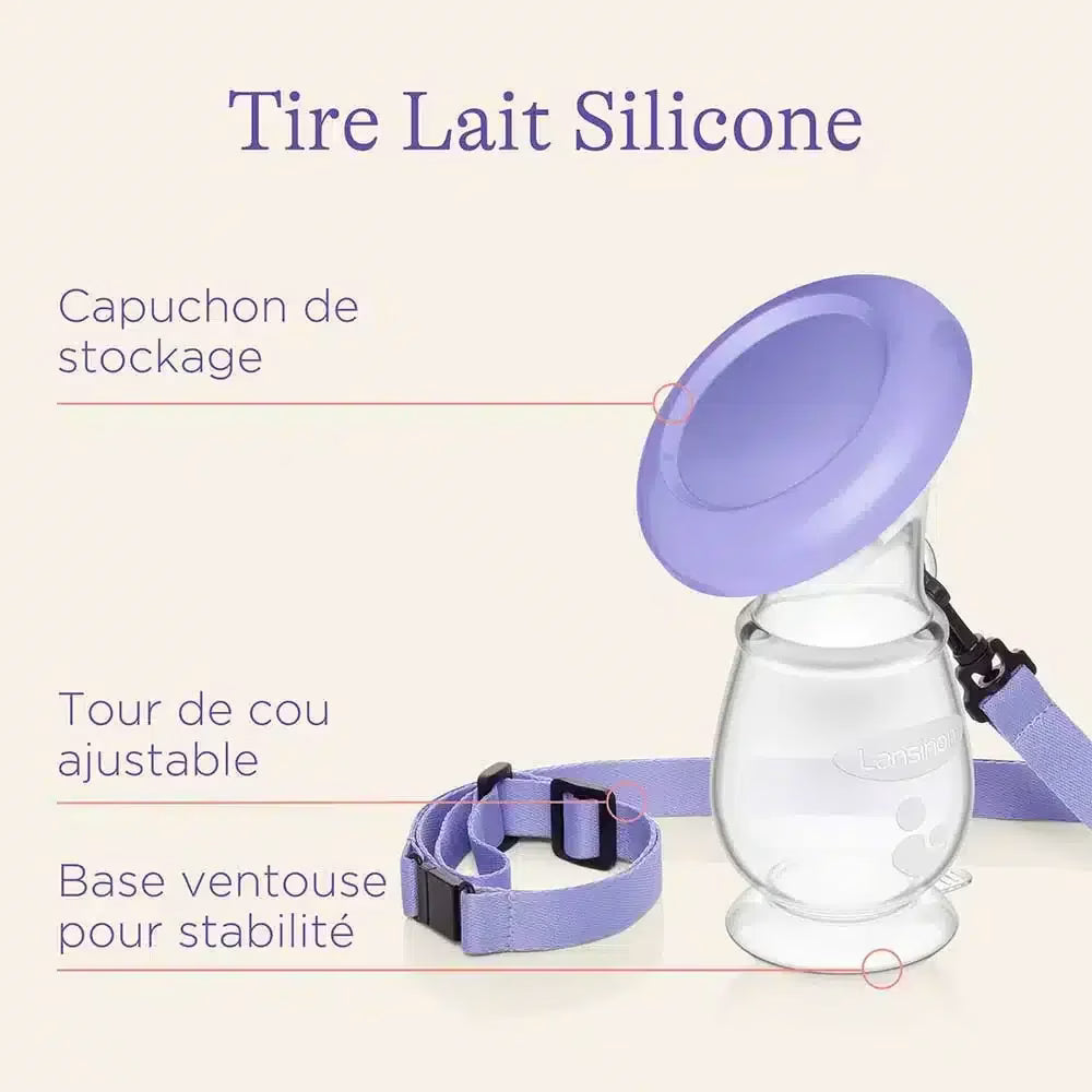 Lansinoh – Tire-Lait Manuel en Silicone
