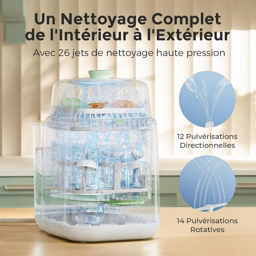 Lave-biberons stérilisateur Momcozy