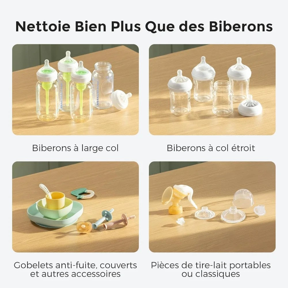 Lave-biberons stérilisateur Momcozy