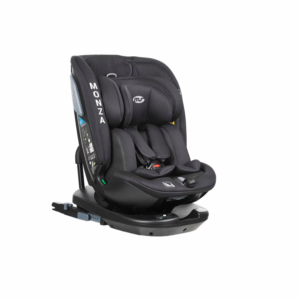 Siège auto Monza évolutif 0/1/2/3 i-size Noir – MS