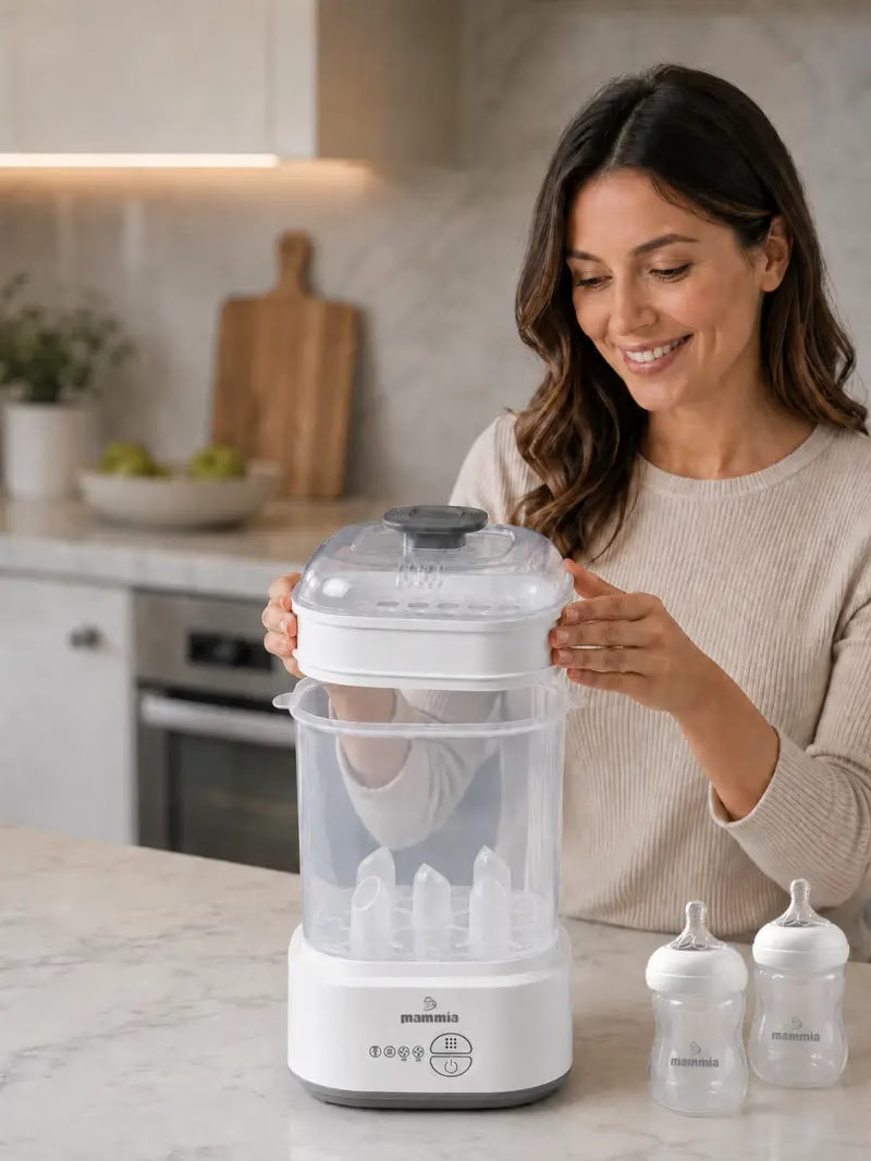 Mammia EasySteam – Stérilisateur et Sécheur 2-en-1