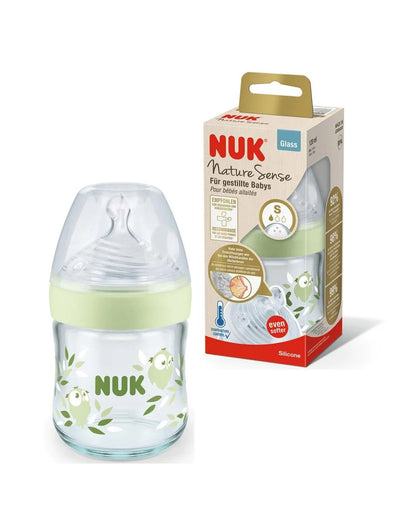 NUK Biberon Nature Sense 150ml – Vert