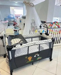 Lit bébé Cododo Parc 3 en 1 – Burbay