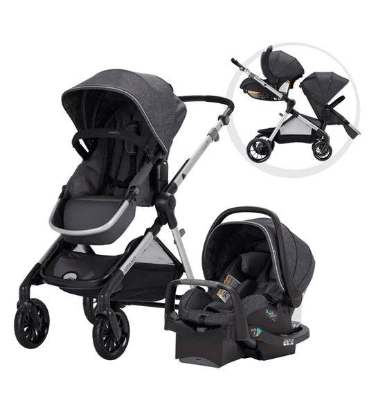 POUSSETTE PIVOT XPAND GOLD GRIS ROAN – EVENFLO