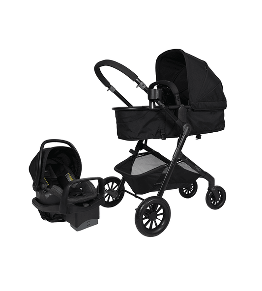 POUSSETTE PIVOT SAFEMAX +SIÈGE AUTO NOIR – EVENFLO