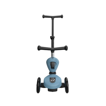 Scoot And Ride Highwaykick 1 Push And Go – Bleu Acier