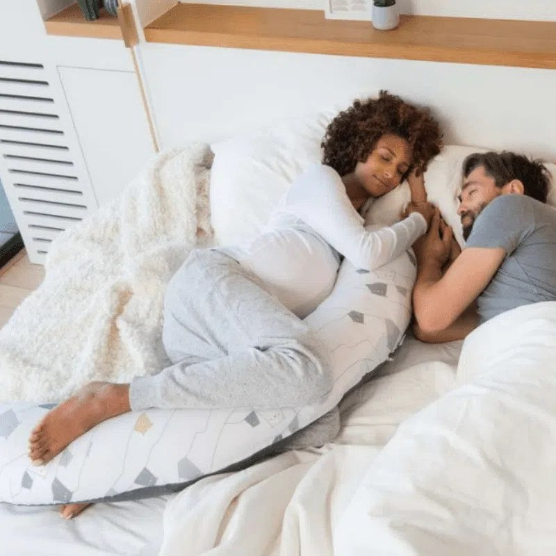Coussin D’allaitement & Maternité BUDDY Bear Grey Doomoo