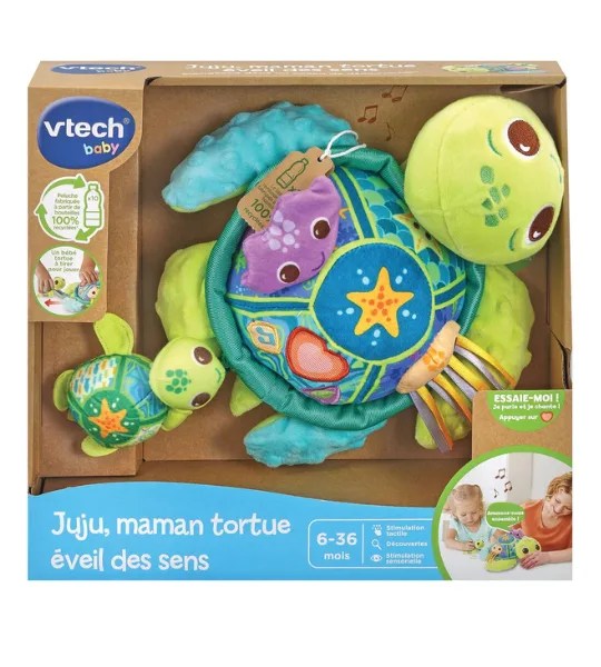 Juju, maman tortue éveil des sens VTech Baby