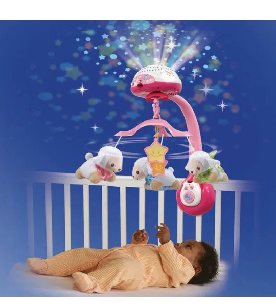 Lumi mobile compte-moutons rose de Vtech