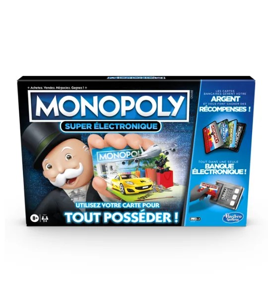 MONOPOLY SUPER ÉLECTRONIQUE – HASBRO GAMING