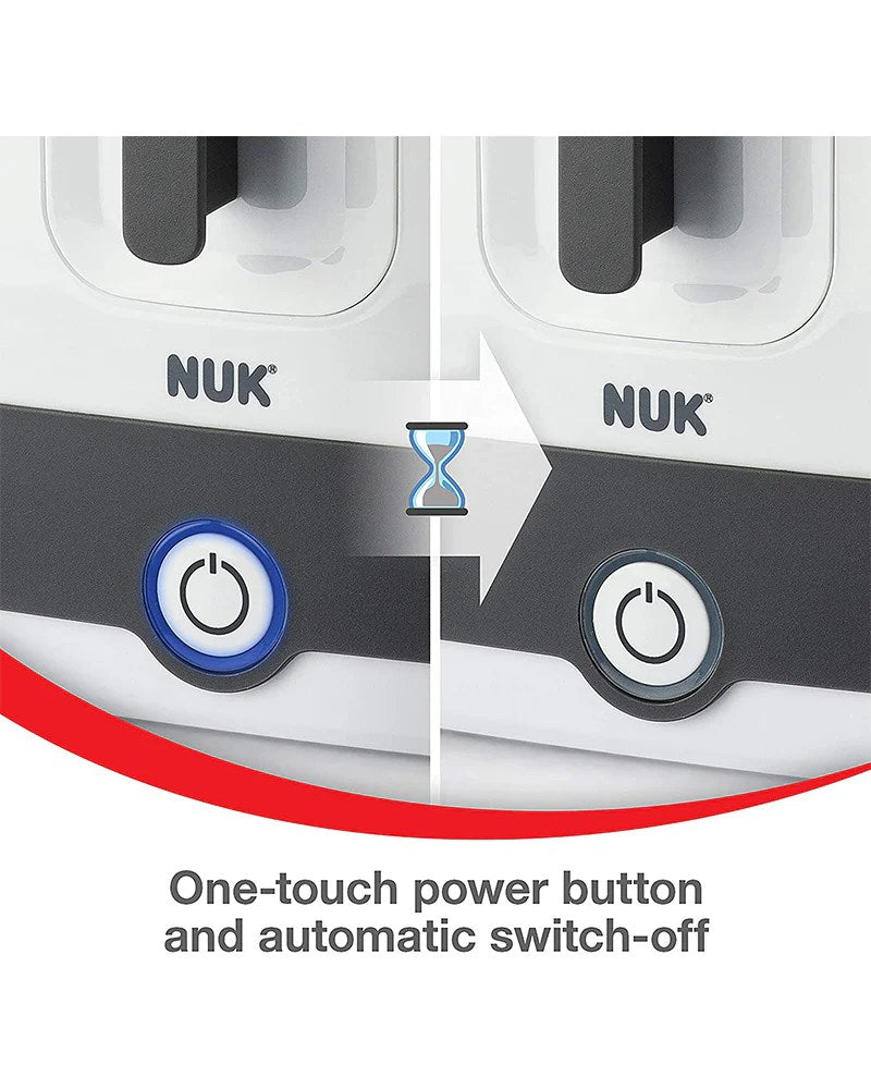 Nuk Vario Express Stérilisateur à vapeur 6 biberons en 6 minutes
