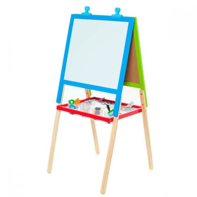 Tableau Creatif en bois 2 en 1 – 46 pcs – molto