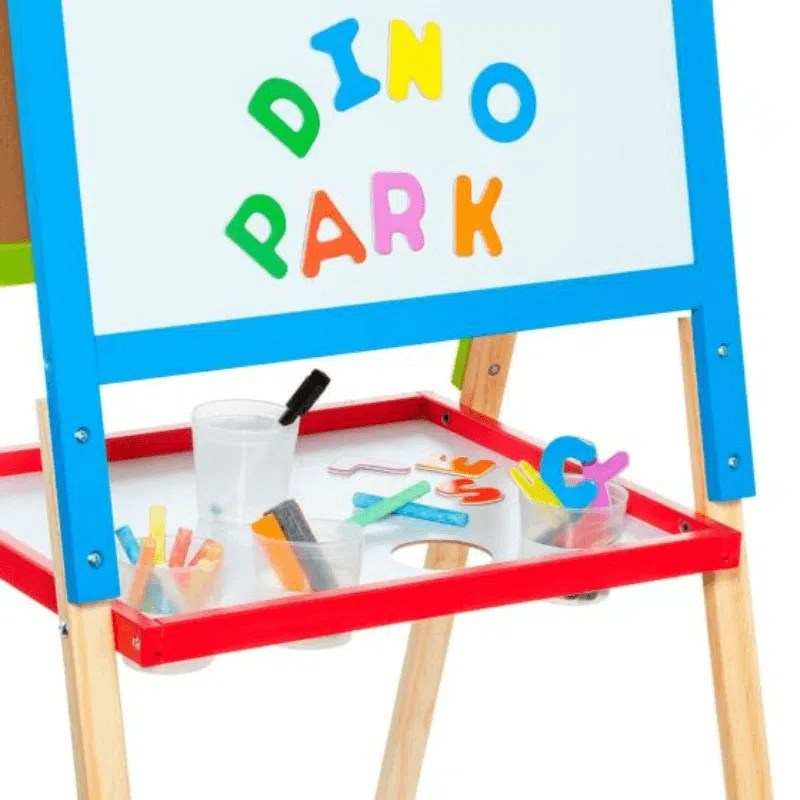 Tableau Creatif en bois 2 en 1 – 46 pcs – molto