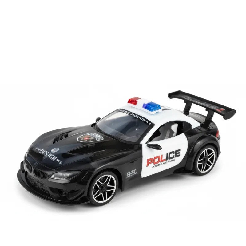 Voiture de Police Télécommandée – Portes Ouvrantes & Lumières
