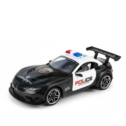 Voiture de Police Télécommandée – Portes Ouvrantes & Lumières