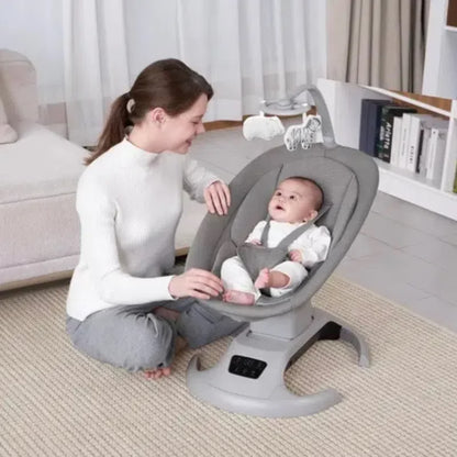 Balancelle Bébé Mastela Lullaby Orbit Gris Foncé