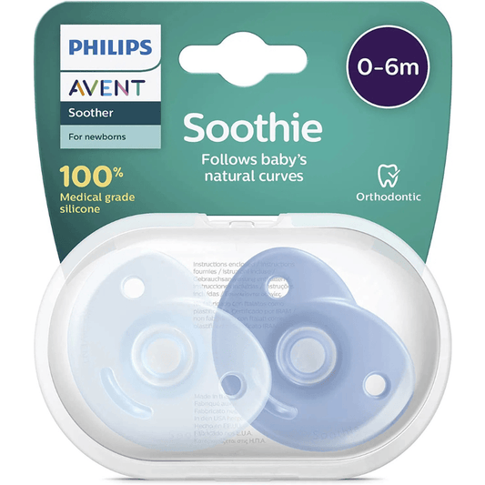 Philips Avent Soothie 2 Sucettes 0-6 Mois Garçon