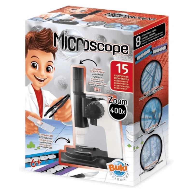 MICROSCOPE 15 EXPÉRIENCES – BUKI