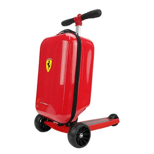 Trottinette Ferrari 3 Roues avec Bagage Détachable